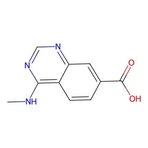 4-(Methylamino)quinazoline-7-carboxylic acid structure