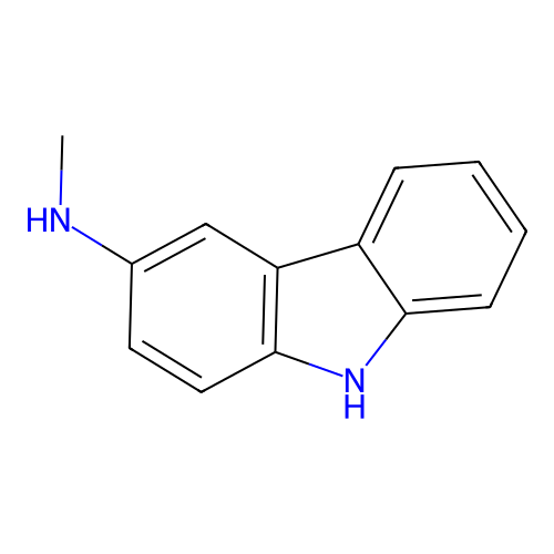 N-methyl-9H-carbazol-3-amine structure