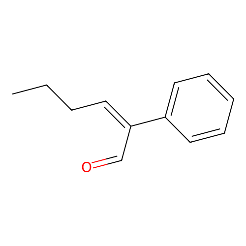 Phenyl-2-hexenal structure