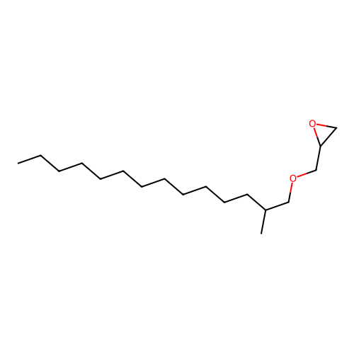 (((2-Methyltetradecyl)oxy)methyl)oxirane structure