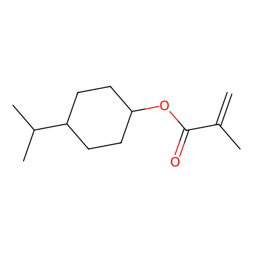 4-Isopropylcyclohexyl methacrylate structure