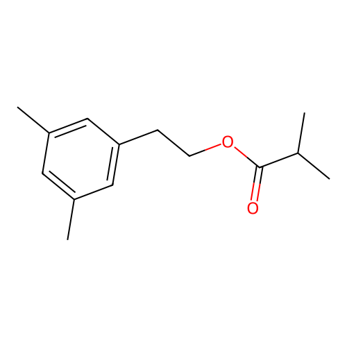 2-(3,5-Dimethylphenyl)ethyl isobutyrate structure