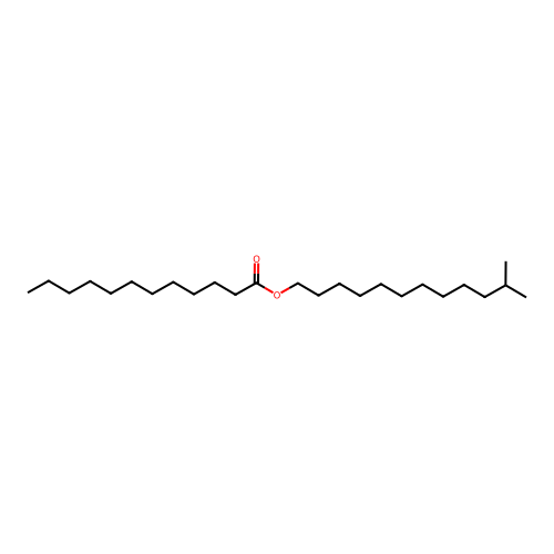 11-Methyldodecyl laurate structure