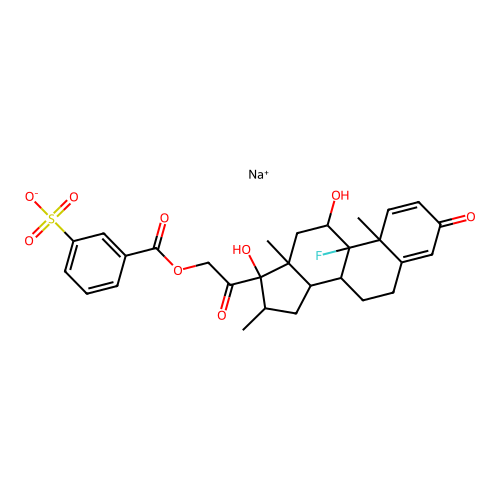 dexamethasone metasulfobenzoate sodium structure