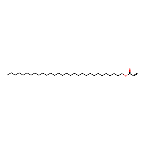 Triacontyl acrylate structure