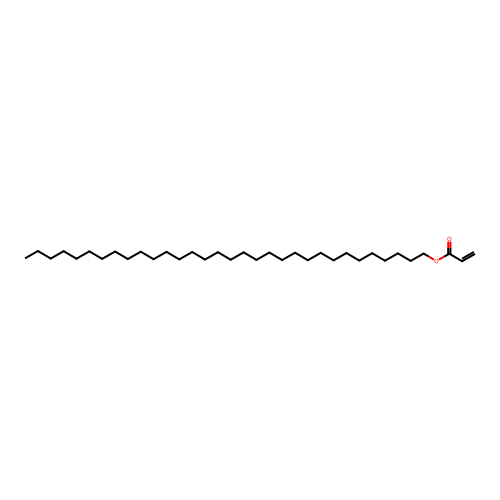 Dotriacontyl acrylate structure