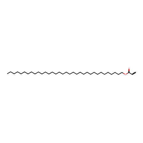 Tetratriacontyl acrylate structure