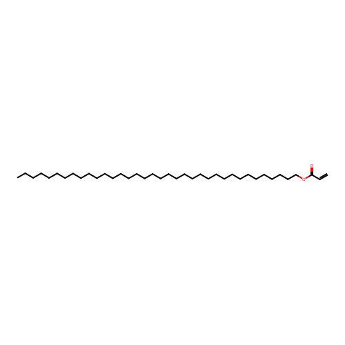 Hexatriacontyl acrylate structure