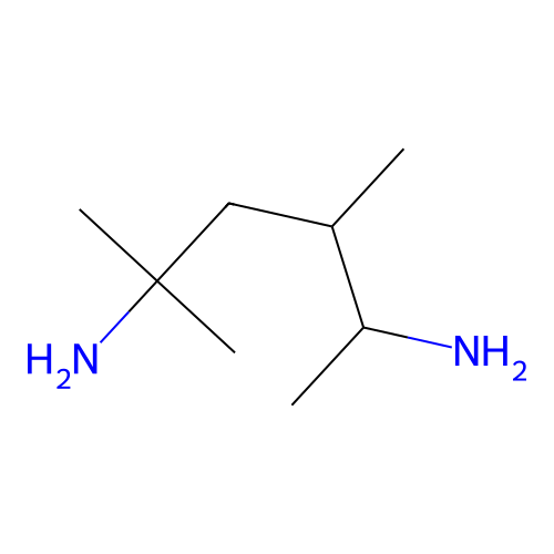 2,4-Dimethylhexane-2,5-diamine structure
