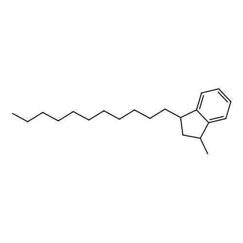 1-Methyl-3-undecylindan structure