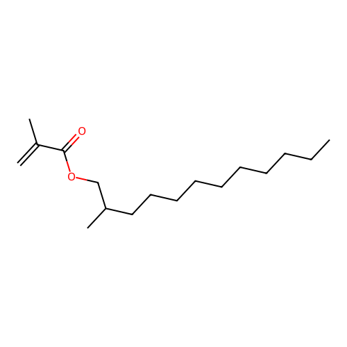 2-Methyldodecyl methacrylate structure
