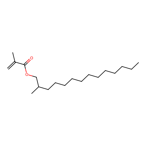 2-Methyltetradecyl methacrylate structure