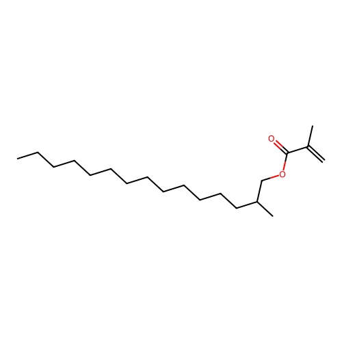 2-Methylpentadecyl methacrylate structure