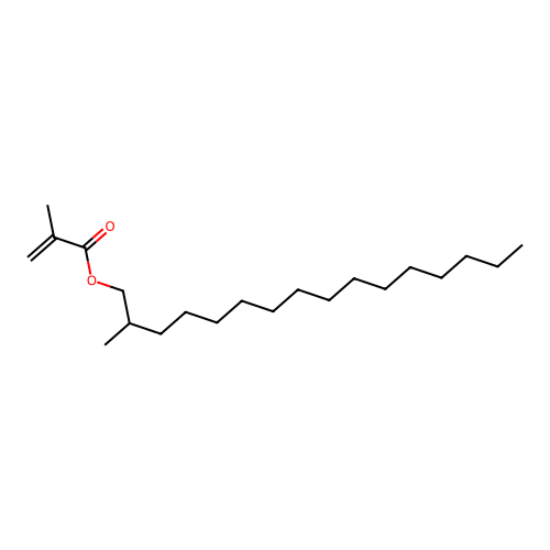 2-Methylhexadecyl methacrylate structure