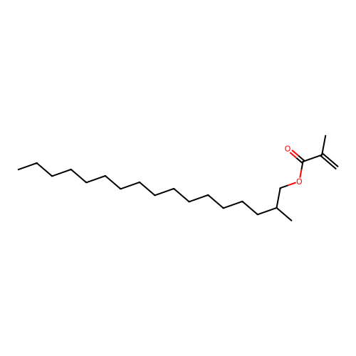 2-Methylheptadecyl methacrylate structure
