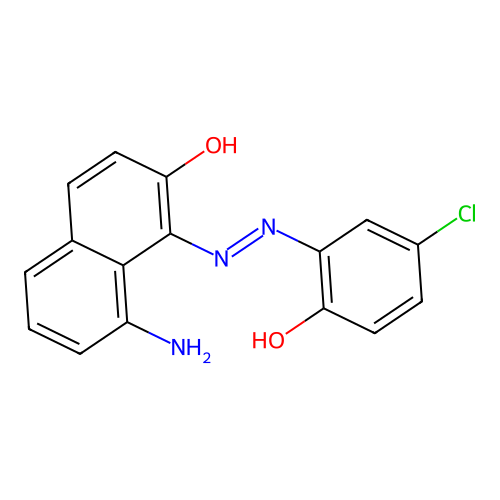 8-Amino-1-((5-chloro-2-hydroxyphenyl)azo)-2-naphthol structure