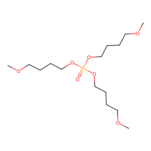 Tris(4-methoxybutyl) phosphate structure