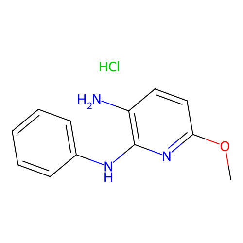 6-Methoxy-N2-phenylpyridine-2,3-diamine monohydrochloride structure
