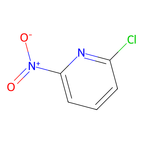 2-Chloro-6-nitropyridine structure