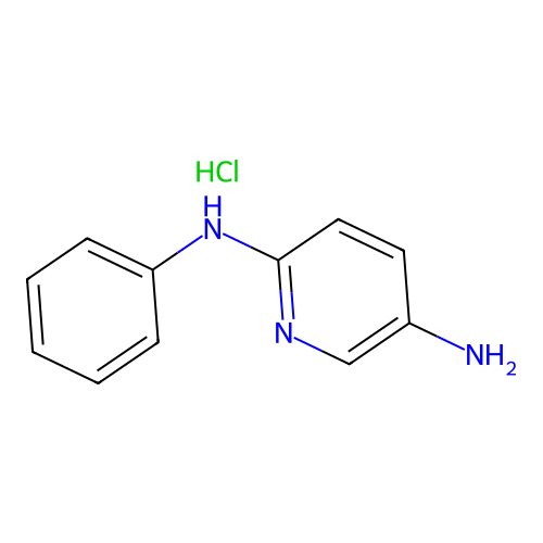 5-Amino-2-anilinopyridine monohydrochloride structure