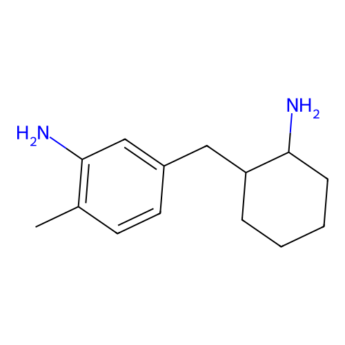5-((2-Aminocyclohexyl)methyl)-o-toluidine structure