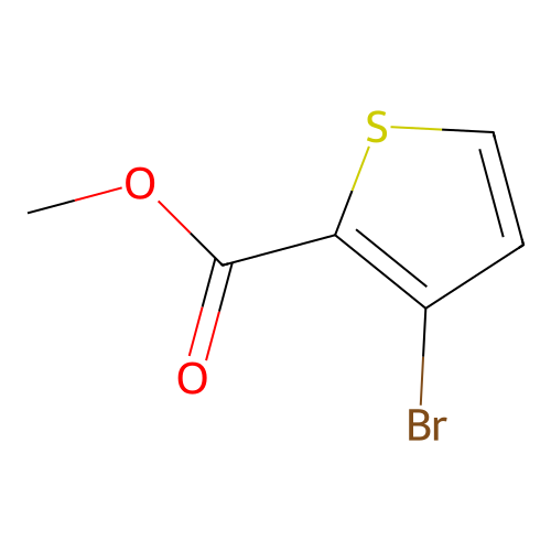 Methyl 3-bromothiophene-2-carboxylate structure