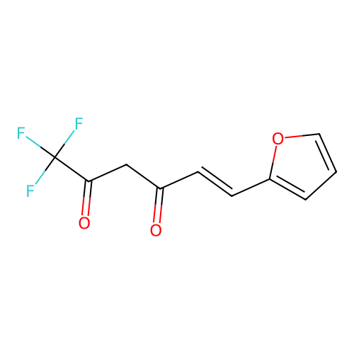 1,1,1-Trifluoro-6-(furan-2-yl)hex-5-ene-2,4-dione structure