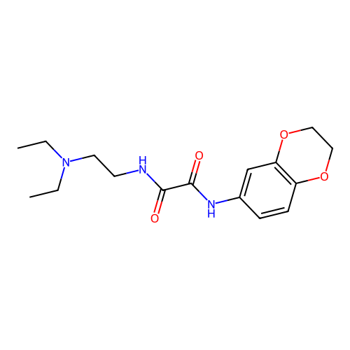N1-(2-(diethylamino)ethyl)-N2-(2,3-dihydrobenzo[b][1,4]dioxin-6-yl)oxalamide structure