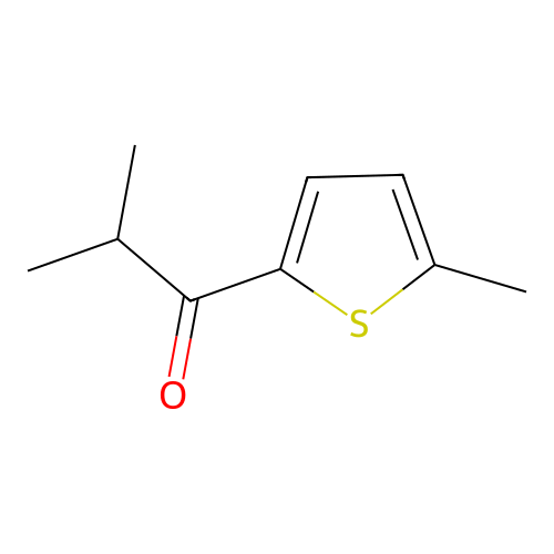 2-Methyl-1-(5-methyl-2-thienyl)propan-1-one structure