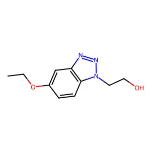 1H-Benzotriazole-1-ethanol, 5-ethoxy- structure