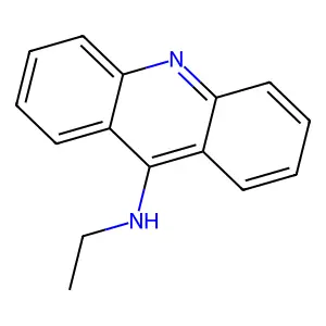 N-乙基-9-吖啶胺 structure