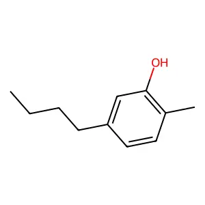 5-Butyl-o-cresol structure