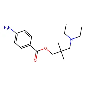 二甲卡因 structure