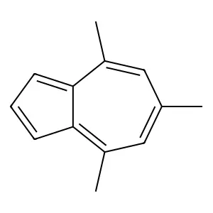 4,6,8-Trimethylazulene structure