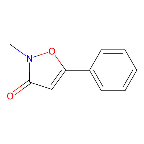 2-Methyl-5-phenyl-1,2-oxazol-3-one structure