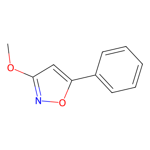 3-Methoxy-5-phenyl-1,2-oxazole structure