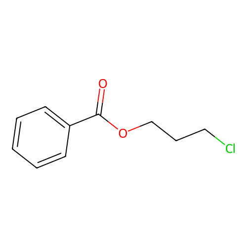 3-Chloropropyl benzoate structure