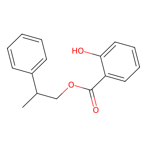 2-Phenylpropyl salicylate structure