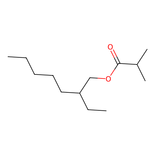 2-Ethylheptyl isobutyrate structure