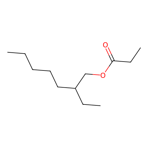 2-Ethylheptyl propionate structure