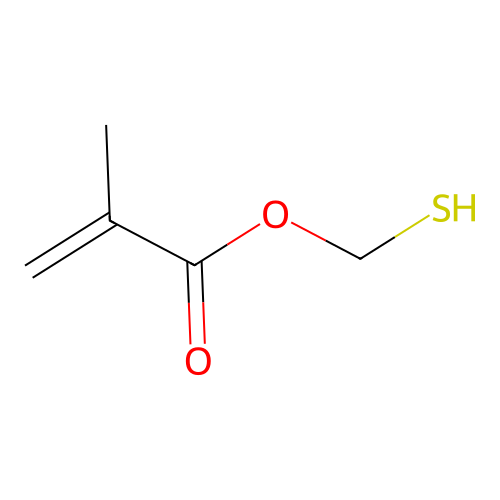 Mercaptomethyl methacrylate structure