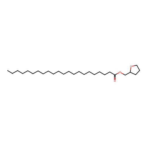 Tetrahydrofurfuryl docosanoate structure