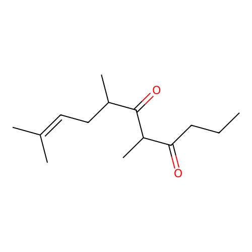 5,7,10-Trimethylundec-9-ene-4,6-dione structure