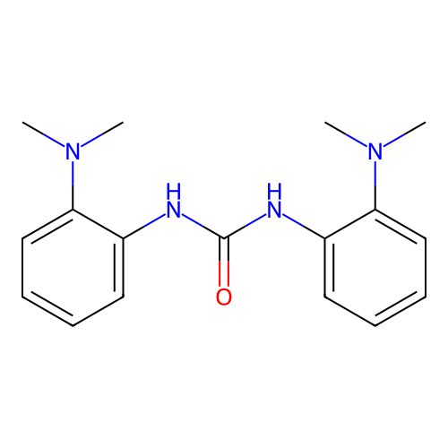 1,3-Bis(2-(dimethylamino)phenyl)urea structure