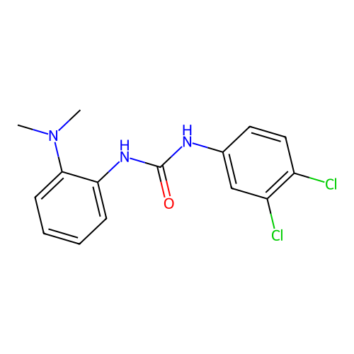 1-(3,4-Dichlorophenyl)-3-[2-(dimethylamino)phenyl]urea structure
