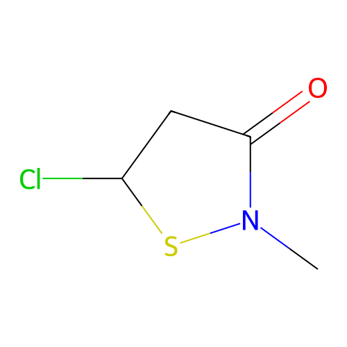 5-Chloro-2-methylisothiazolidin-3-one structure