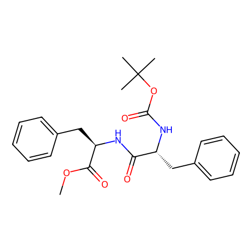 Boc-D-Phe-D-Phe-OMe structure