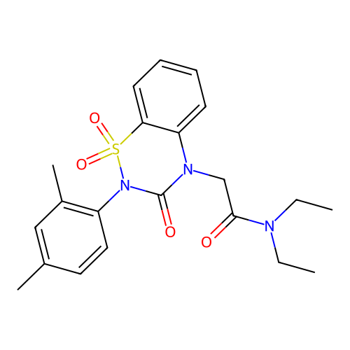 2-[2-(2,4-dimethylphenyl)-1,1,3-trioxo-1 structure