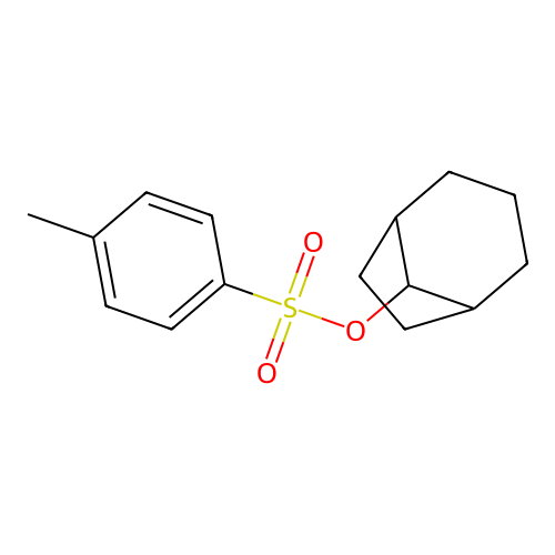 Bicyclo[3.2.1]oct-8-yl 4-methylbenzenesulfonate structure