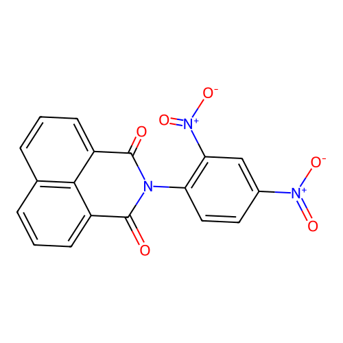 2-(2,4-Bis(hydroxy(oxido)amino)phenyl)-1H-benzo(de)isoquinoline-1,3(2H)-dione structure